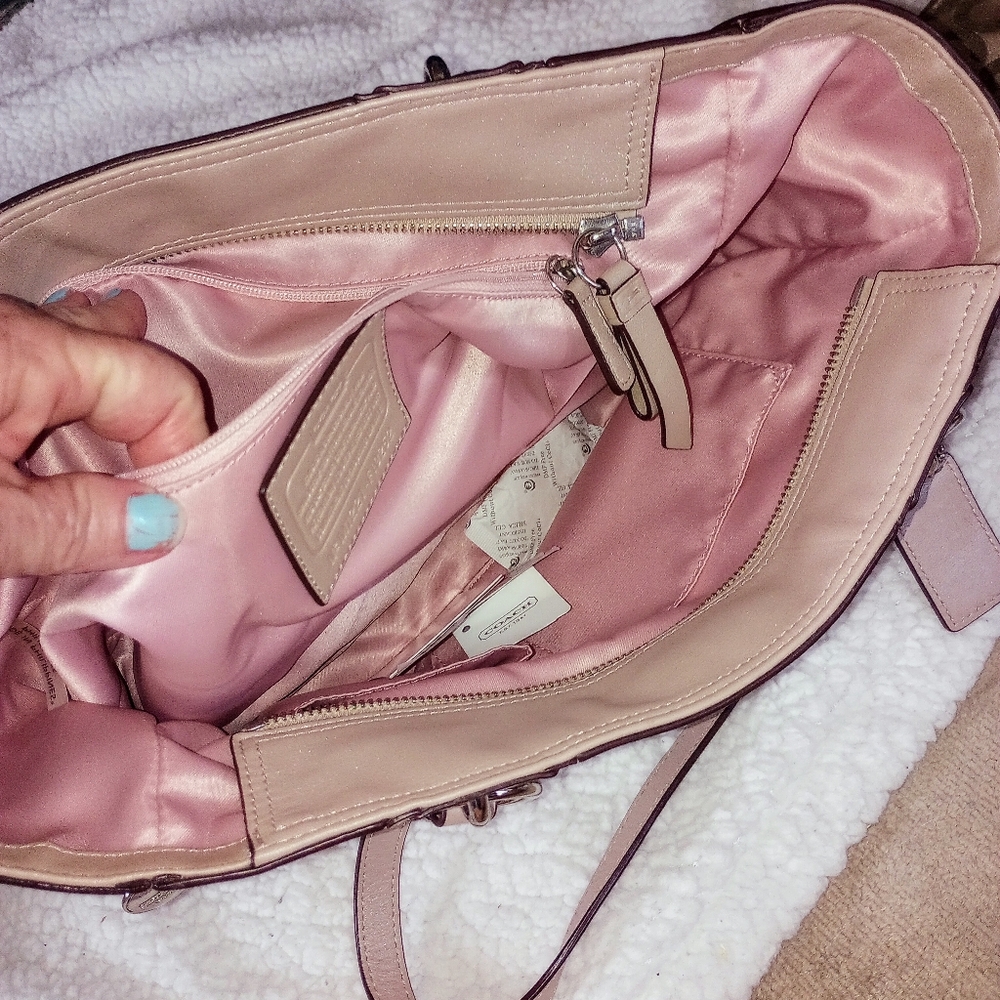 Coach, New, Gorgeous Pinkish/Beige Color - Picture 6 of 7